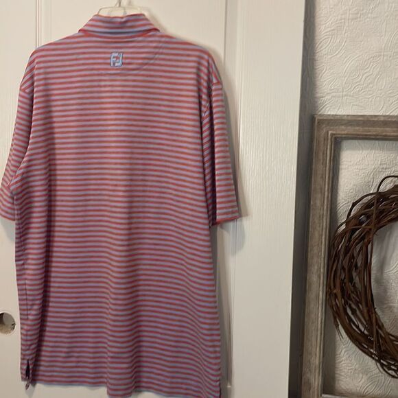 Foot Joy Striped Polo (Georgia Club) - XL - Picture 8 of 8